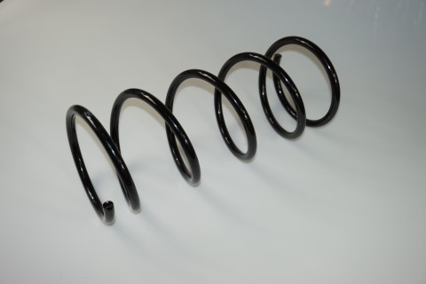 Spiralfjäder, Framaxel