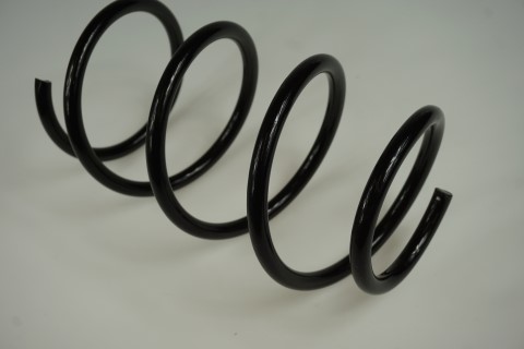Spiralfjäder, Framaxel