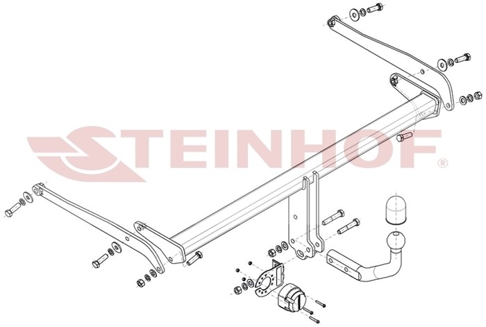 Dragkrok, Standard Ford Puma (j2k, Cf7) Steinhof F-315 Steinhof