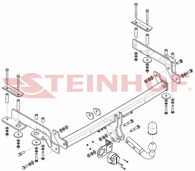 Dragkrok, Standard Honda Cr-v I (rd) Steinhof H-077 Steinhof Dragkrok, Standard Honda Cr-v I (rd) Steinhof H-077 Steinhof