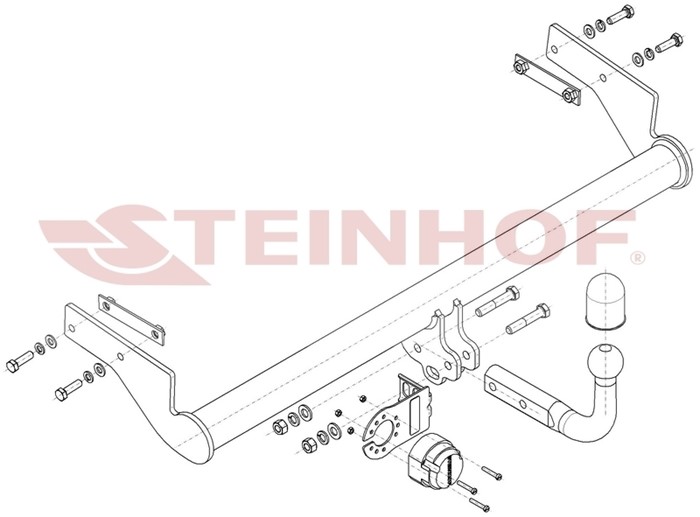 Dragkrok, Standard Merce A-klass (w168) Steinhof M-095 Steinhof