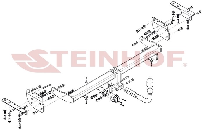 Dragkrok, Standard Nissa Pathfinder Iv (r52) Steinhof N-076 Steinhof Dragkrok, Standard Nissa Pathfinder Iv (r52) Steinhof N-076 Steinhof