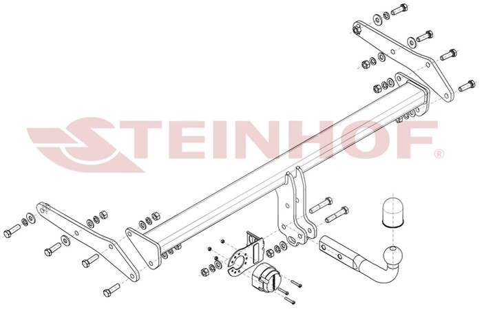 Dragkrok, Standard Seat Arona (kj7, Kjp) Steinhof S-108 Steinhof