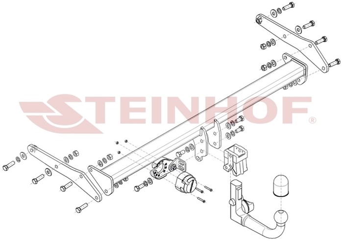 Dragkrok, Avtagbar Seat Arona (kj7, Kjp) Steinhof S-109 Steinhof