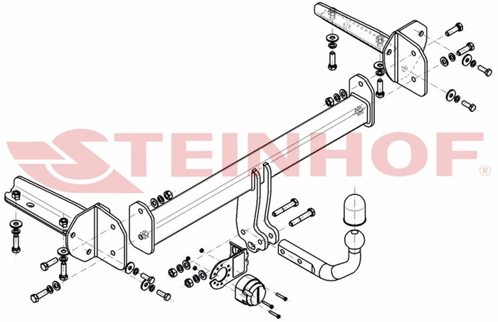 Dragkrok, Standard Subar Levorg Steinhof S-414 Steinhof Dragkrok, Standard Subar Levorg Steinhof S-414 Steinhof