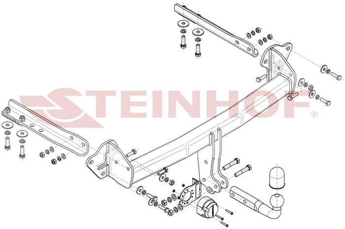 Dragkrok, Standard Subar Forester (sk_) Steinhof S-430 Steinhof