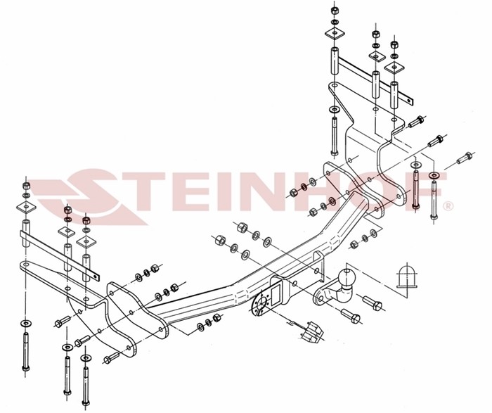 Dragkrok, Standard Ssang Kyron Steinhof S-450 Steinhof