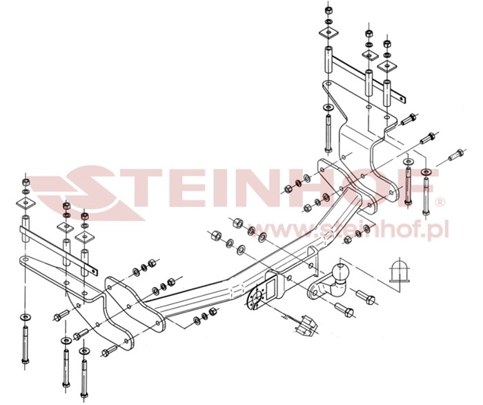 Dragkrok, Standard Ssang Kyron Steinhof S-450 Steinhof Dragkrok, Standard Ssang Kyron Steinhof S-450 Steinhof