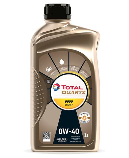 Motorolja Total Quartz Energy 9000 0W-40 A3/B4 SN/CF, 1L