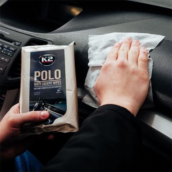Rengöringsservetter K2 Polo Matte Wipes, Universal K2