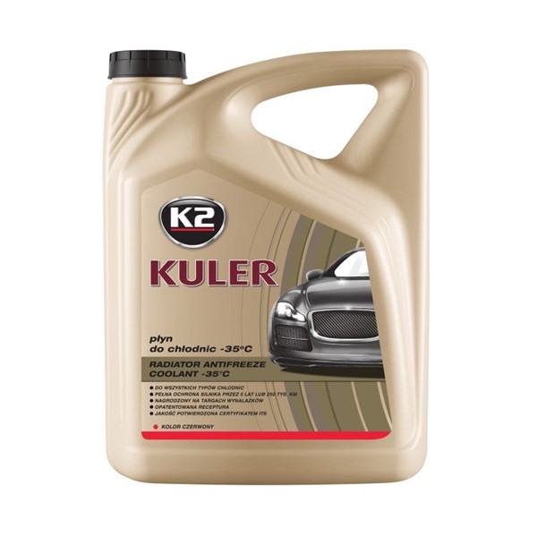 Glykol K2 Kuler Long life -35°c Röd, Universal K2