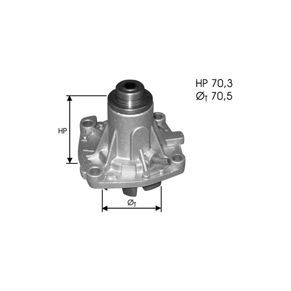 Vattenpump Dolz A131ST DOLZ