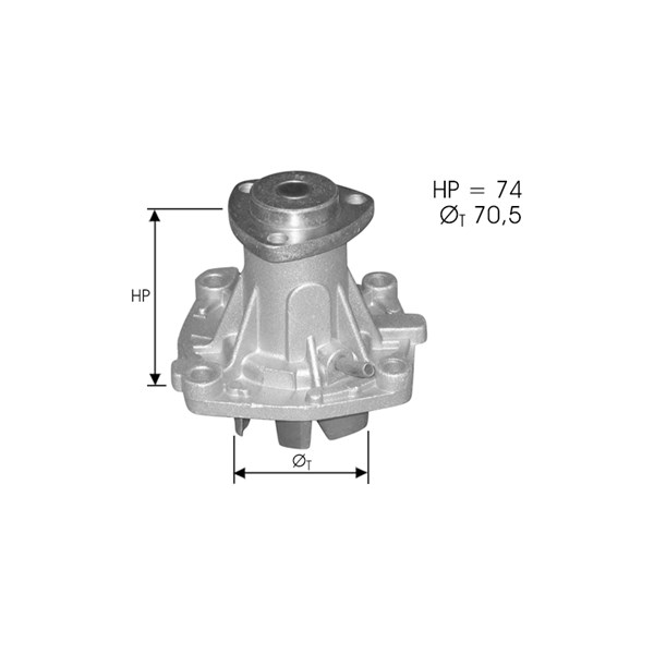 Vattenpump Dolz A330ST DOLZ