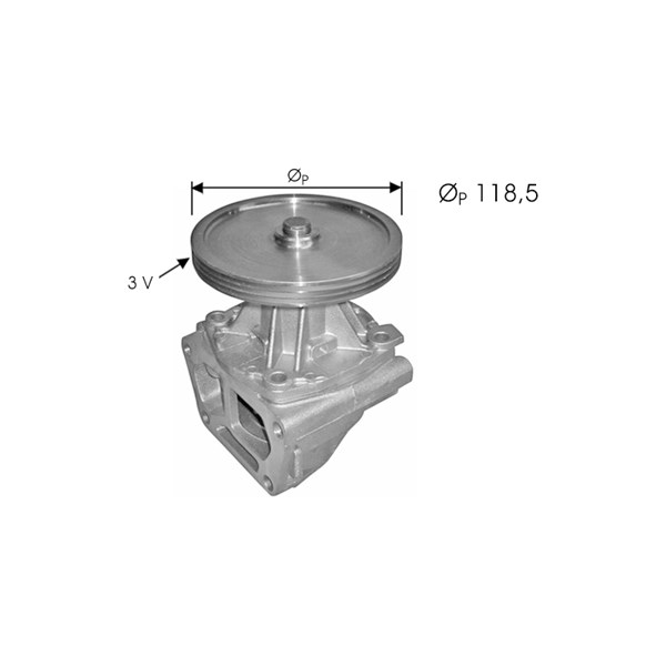 Vattenpump Dolz S121 DOLZ Vattenpump Dolz S121 DOLZ
