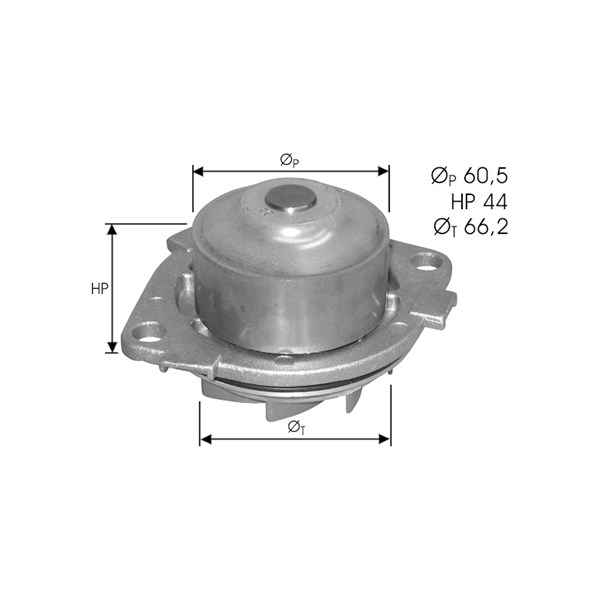 Vattenpump Dolz S231 DOLZ