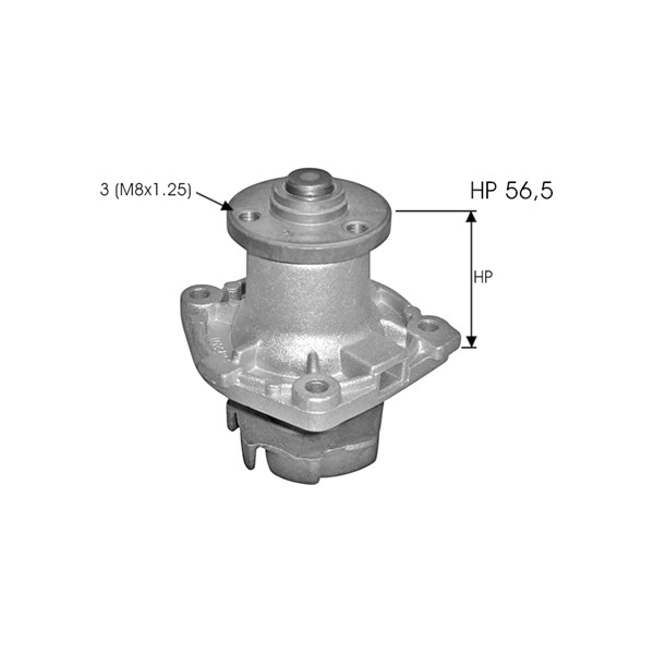Vattenpump Dolz S348 DOLZ