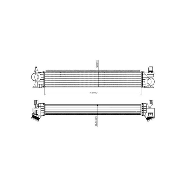 Intercooler Nrf 309033 NRF Intercooler Nrf 309033 NRF