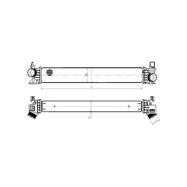 Intercooler Nrf 309034 NRF