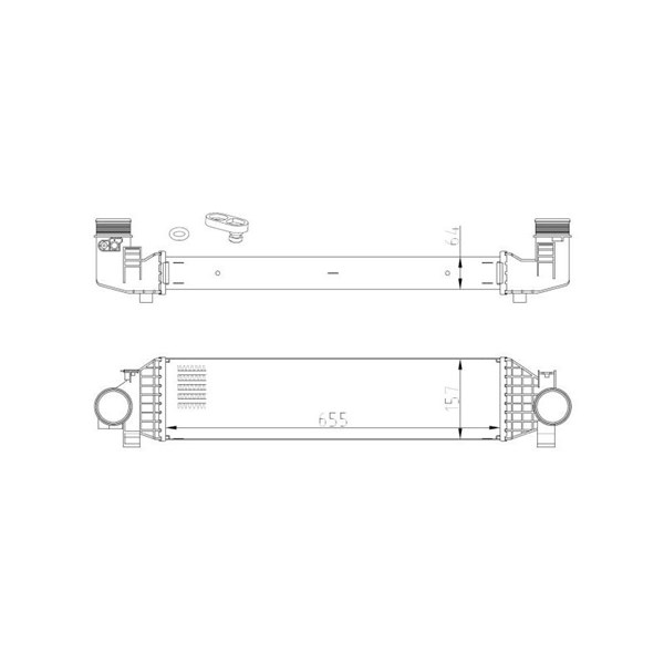 Intercooler Nrf 309068 NRF