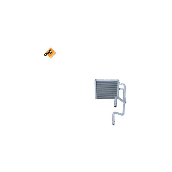 Värmeväxlare, kupévärme Nrf 54370 NRF