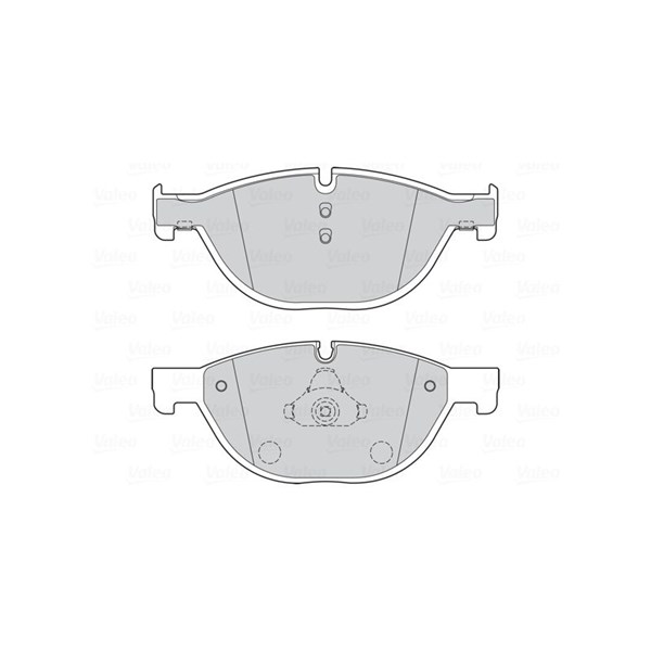 Bromsbeläggsats, Framaxel Valeo 302275 VALEO