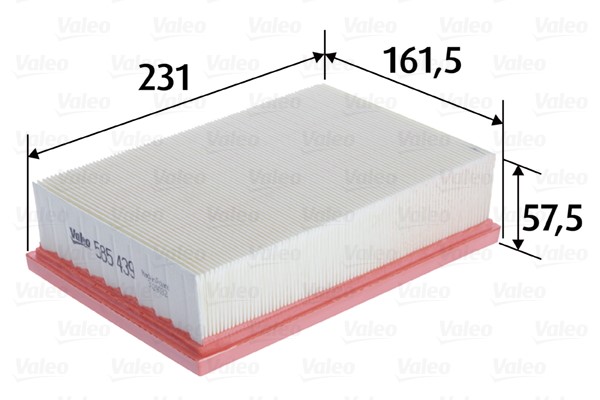 Luftfilter Valeo 585439 VALEO