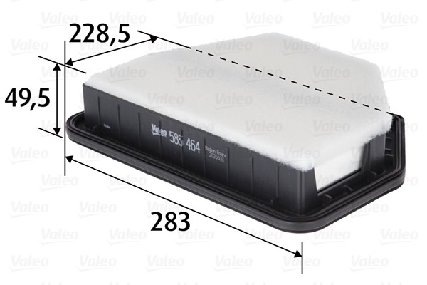 Luftfilter Valeo 585464 VALEO