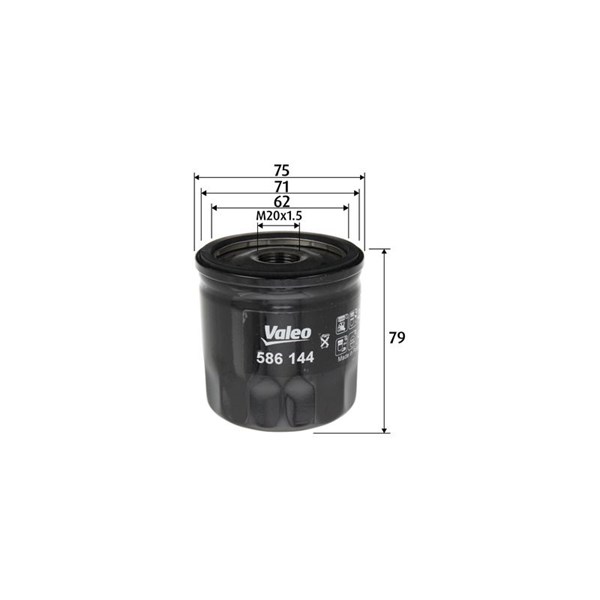 Oljefilter VALEO