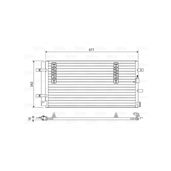 Kondensor, klimatanläggning Valeo 814419 VALEO Kondensor, klimatanläggning Valeo 814419 VALEO