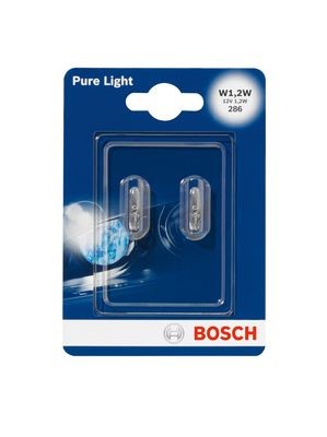 Glödlampa BOSCH Pure Light BL  W2x4,6d, Fram Bosch 1 987 301 024 BOSCH