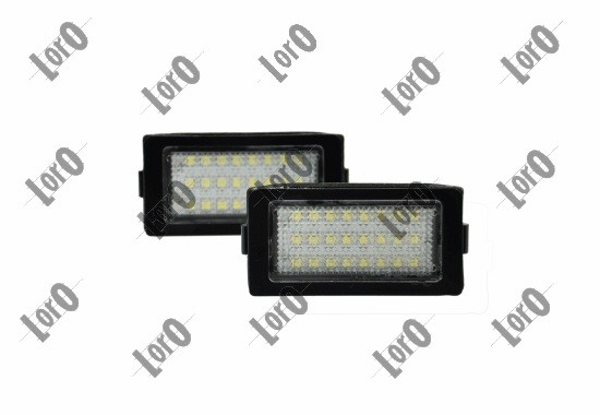 Belysning, registreringsskylt, Tvåsidig Tuning / accessory parts