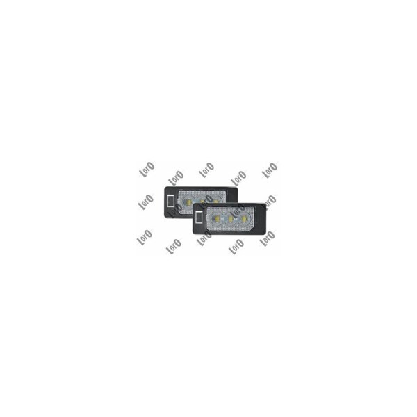 Belysning, registreringsskylt, Tvåsidig Tuning / accessory parts