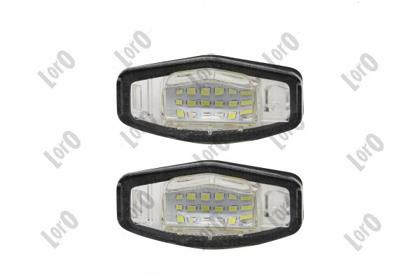 Belysning, registreringsskylt, Tvåsidig Tuning / accessory parts ABAKUS