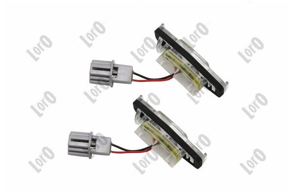 Belysning, registreringsskylt, Tvåsidig Tuning / accessory parts