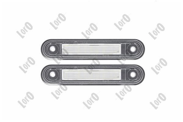 Belysning, registreringsskylt, Tvåsidig Tuning / accessory parts
