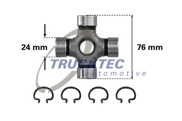 Led, kardanaxel Trucktec automotive 02.34.004 TRUCKTEC AUTOMOTIVE Led, kardanaxel Trucktec automotive 02.34.004 TRUCKTEC AUTOMOTIVE