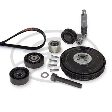 Drivremsats 110A Gates Micro-vâ® kit unique fit K116PK2000 Gates