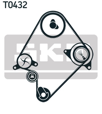 Kamremskit Skf VKMA 94009 SKF