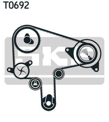 Kamremskit Skf VKMA 94620 SKF