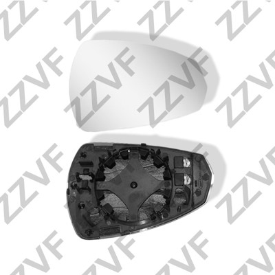 Spegelglas, yttre spegel, Höger Zzvf ZVAU2120R ZZVF
