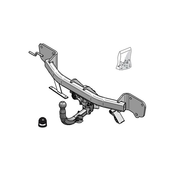 Dragkrok, Avtagbar Brink 470800 BRINK