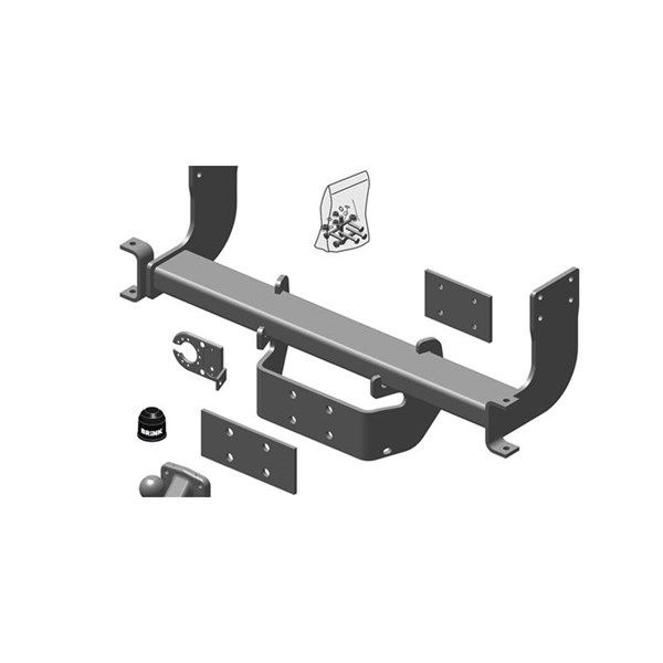 Dragkrok, Avtagbar Brink 511400 BRINK