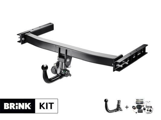 Dragkrok, Avtagbar 12V Brink 666140 BRINK