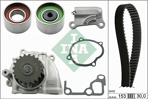 Kamremskit med vattenpump Ina 530 0477 30 INA