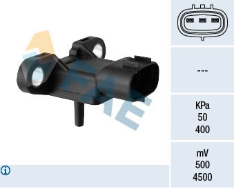 Sensor, insugstryck Fae 15155 FAE