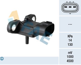 Sensor, insugstryck, Insugsgrenrör Fae 15158 FAE