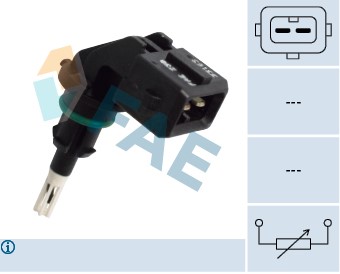 Sensor, insugslufttemperatur Fae 33163 FAE