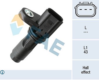 Sensor, kamaxelgivare Fae 79516 FAE Sensor, kamaxelgivare Fae 79516 FAE