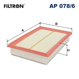 Luftfilter Filtron AP 078/6 FILTRON Luftfilter Filtron AP 078/6 FILTRON