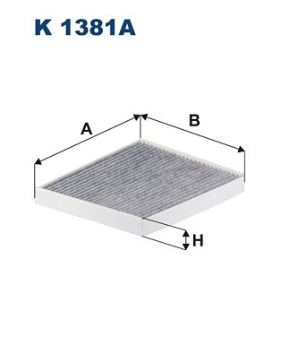 Kupefilter Filtron K 1381A FILTRON